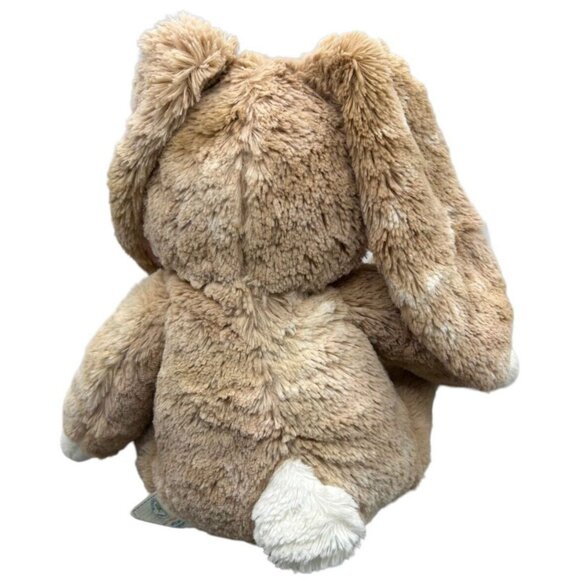 Build a Bear Cinnamon Pink Ear 15" Easter Rabbit Plush Brown Tan Swirl Plush Toy - Picture 3 of 7
